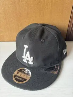 New Era LA Dodgers ブラックキャップ 9FIFTY
