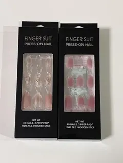フィンガースーツプレスオンネイル ネイルチップ