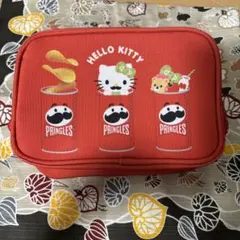 Hello Kitty ハローキティ　キティ　サンリオ　プリングルス　ポーチのサムネイル