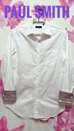 Paul Smith ポールスミス シャツ　袖裏ストライプ　M