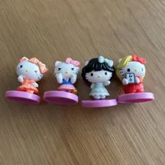 ハローキティ コラボレーション チョコエッグ　4点セット