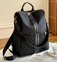 【残り1点】ZARAジャンル 海外ブランド 3wayリュック 多機能キルティング