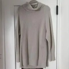 BLUE LABEL CRESTBRIDGE タートルネックニットワンピース