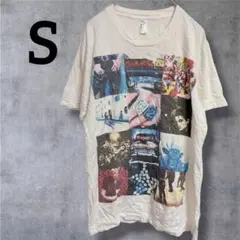 1点物 アメリカンアパレル U2 半袖Tシャツ プリント S 白 アイボリー 綿のサムネイル