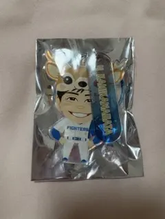 北海道日本ハムファイターズ 上川畑大悟 オーロラアクリルキーホルダー エゾシカ