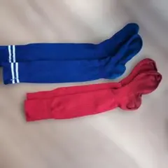 サッカー用リブ編みソックス4足セット　24〜26cm