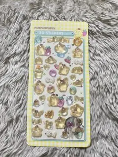 ポムポムプリン 3Dシールシート