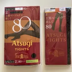 ATSUGI アツギ　タイツ　ストッキング　靴下　上質ベーシックで美しく　黒
