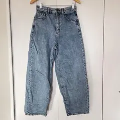 GU ジーユー コクーンシルエットジーンズM 221-321034(01-16)