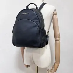 C668 美品 マイケルコース オールレザー リュック シボ革 ゴールド金具