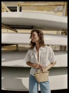 Sézane セザンヌ ブラウス 36 Jordanna SEZANE - メルカリ