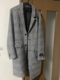 CONFRIM チェスターコート LARGE チェック柄