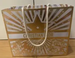 CHRISTIAN DIOR ギフト袋 ゴールド/ホワイト