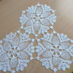 coco様専用レース編みドイリーハンドメイド - メルカリ