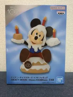 ディズニーキャラクターズ ソフビフィギュア ミッキーマウス Disney100のサムネイル