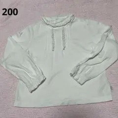 ♡KUMYKYU ホワイト トップス Mサイズ110~120♡