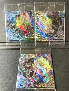 ドラゴンボール　ウエハースシール　悟空　ベジータ　ベジットBR 3枚セット