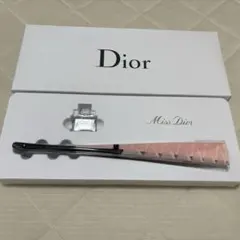 ディオール　ミスディオール　扇子　ブルーミングブーケ