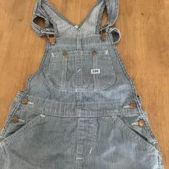 Lee キッズ ヒッコリー オーバーオール