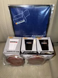 トミカ タンブラー2点セットとタオルとコインケース　一番くじ　セブンイレブン