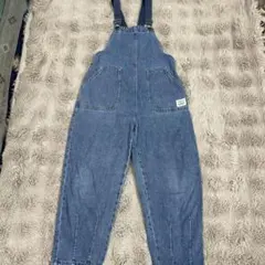 BEAMS mini デニムオーバーオール