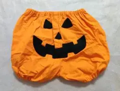 ハンドメイド　かぼちゃパンツ　ジャック・オ・ランタン　ハロウィン　70-90