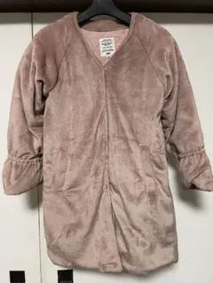 【未使用新品】ブランシェス　ラッドチャップピンク ふわふわコート 140サイズ