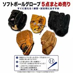 【即戦力】グローブ 5点まとめ売り ミズノ・SEIKI・OKUDA 希少品含む