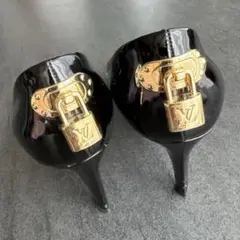 【SALE✨】極美品 ルイヴィトン パンプス 黒 レザー 金 24㎝ ra4513-1.jpg