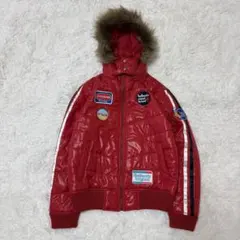 Archive　00s ファー付き 中綿ダウン　光沢 Y2K 平成ギャル お兄系