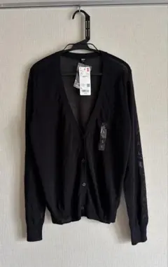 新品✴︎ユニクロ ライトＶネックカーディガンＬ