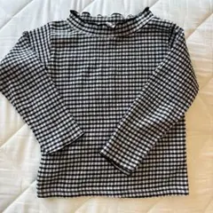 サマンサモスモス ラーゴム 100 長袖 フリルえり