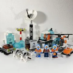 LEGO正規品【北極探検隊セット 氷の海を突き進め！】ミニフィグ3体付き