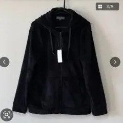 SEASON REASON ブラックフリースジャケット Lサイズ