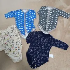 ベビー肌着 長袖 4点セット
