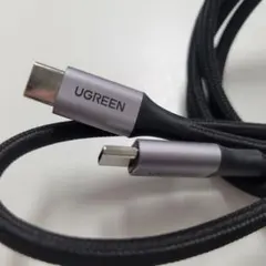 UGREEN USB Type-C to C ケーブル 約2m ナイロン編み