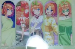 五等分の花嫁 蔵出し市 トレーディングクリアファイル 四葉