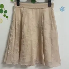 【美品】刺繍チュールスカート スナイデル