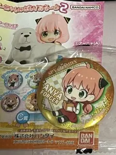 SPY×FAMILY アーニャ　缶バッジ　Ｃ賞　読書