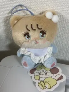 mikko characters ふわふわBABYマスコット　ラテ