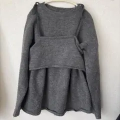 ビスチェ付きニット　mystic