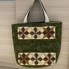 パッチワーク　バッグ