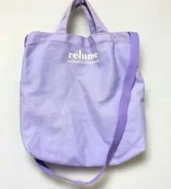 JOURNAL STANDARD relume ショルダートートバッグ パープルのサムネイル