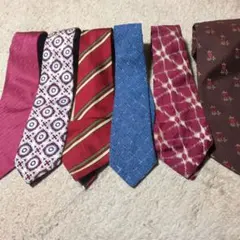 ネクタイセット　6本まとめ売り　　　 1本追加です。計7本になりました。