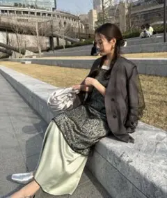 ANDRESD spangle dress スパンコールドレス