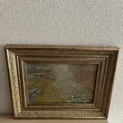 皆吉志郎「桃花村」油彩画 額装 東京芸術大学卒 安井曽太郎師事 一水会