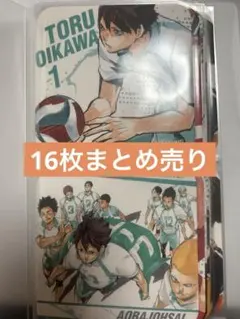 ハイキュー アートコースター第1弾　16枚　まとめ売り