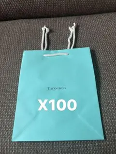 現行品新品未使用ティファニーショッパー紙袋 楽天市場】ティファニー正規紙袋の通販 cm）100枚セット （20x25 ラッピング・包装