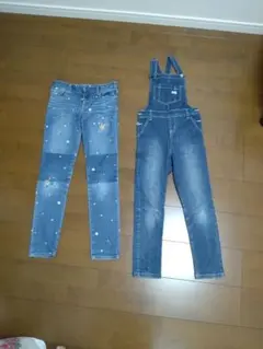 ☆再値下げ☆デニム（GAP）＆オーバーオール130〜140