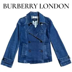BURBERRY LONDON Gジャン デニムジャケット ノバチェック
